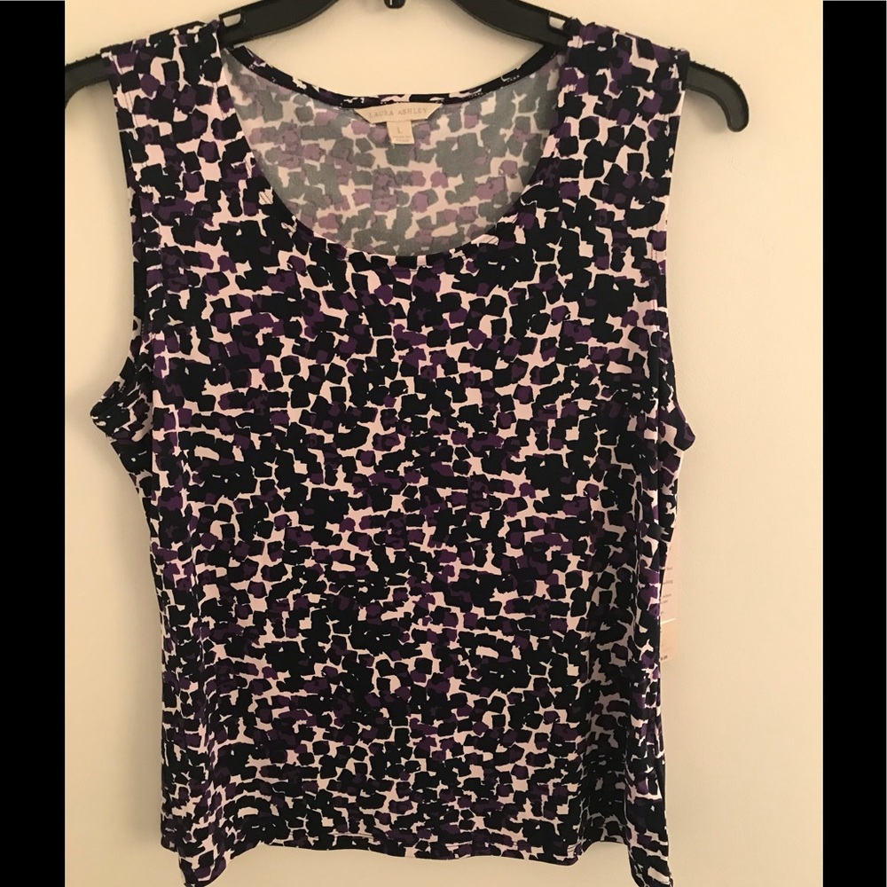 Laura Ashley Sleeveless Blouse
